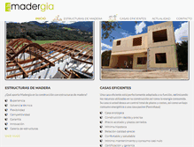 Tablet Screenshot of madergia.com